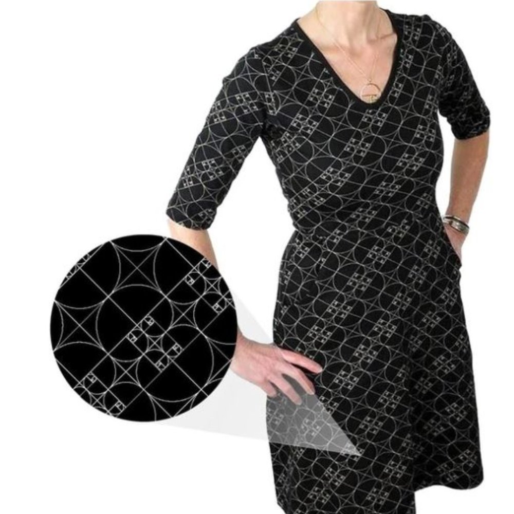 Svaha Golden Ratio Fit & Flare Dress Pockets